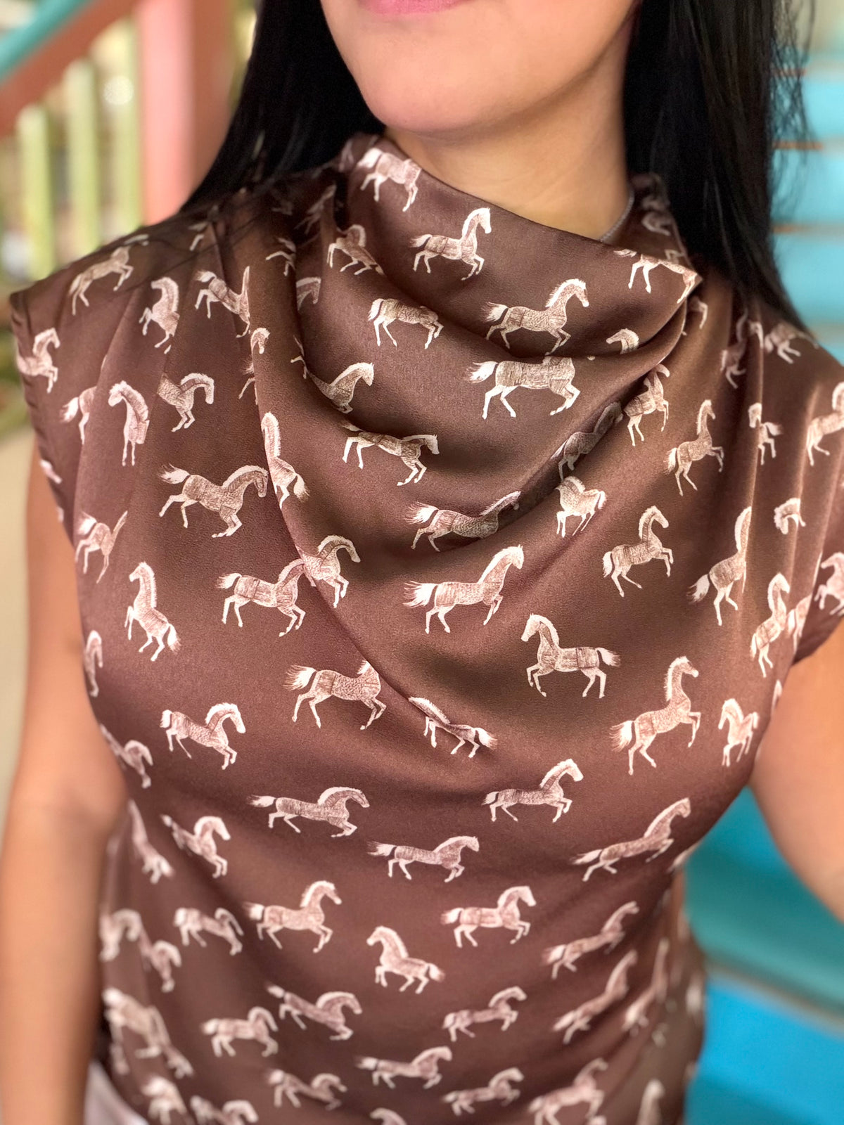 THML Blouse - Saddle Up