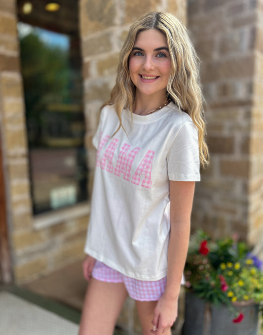 Pink Mama Short Set