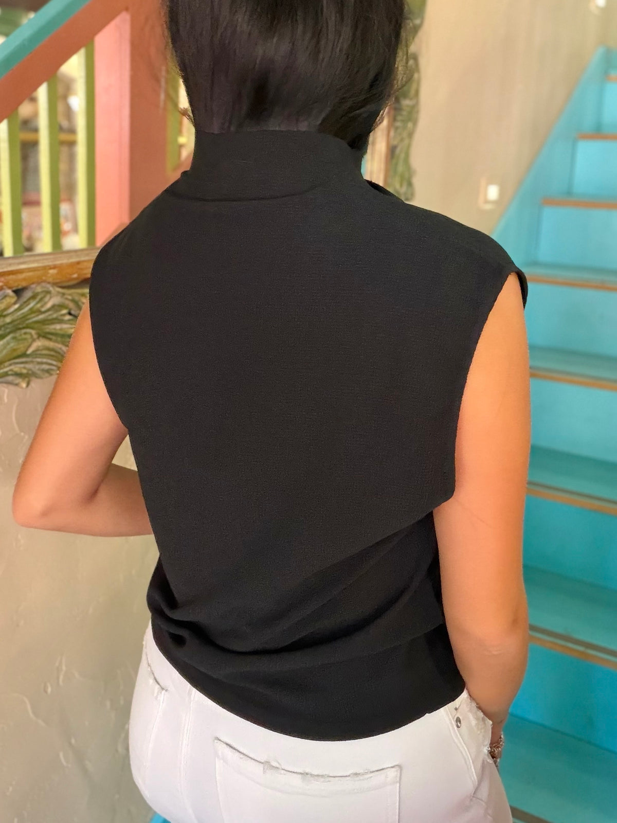 Tank Top - Crinkled Onyx