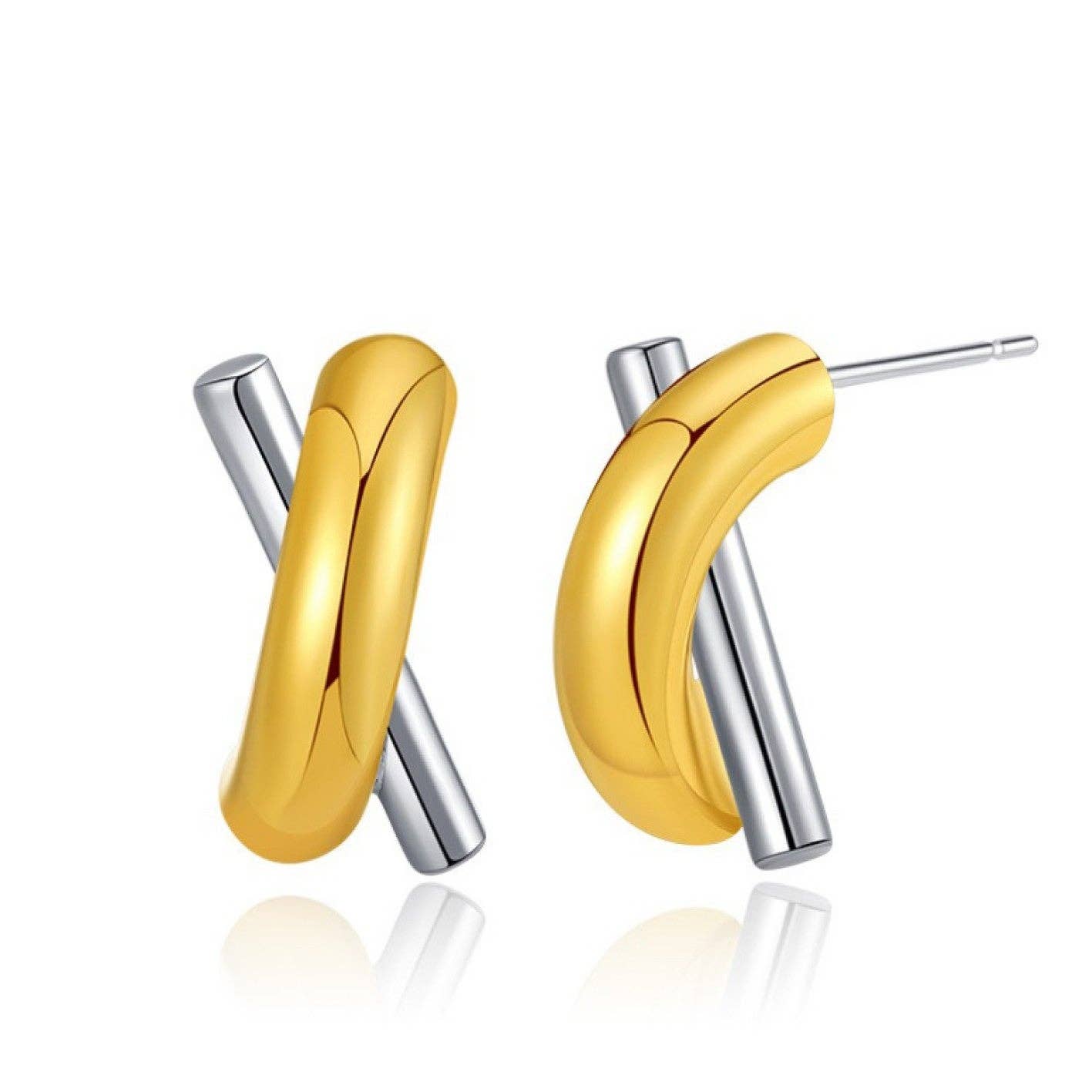 Earrings - PVD Plated Studs