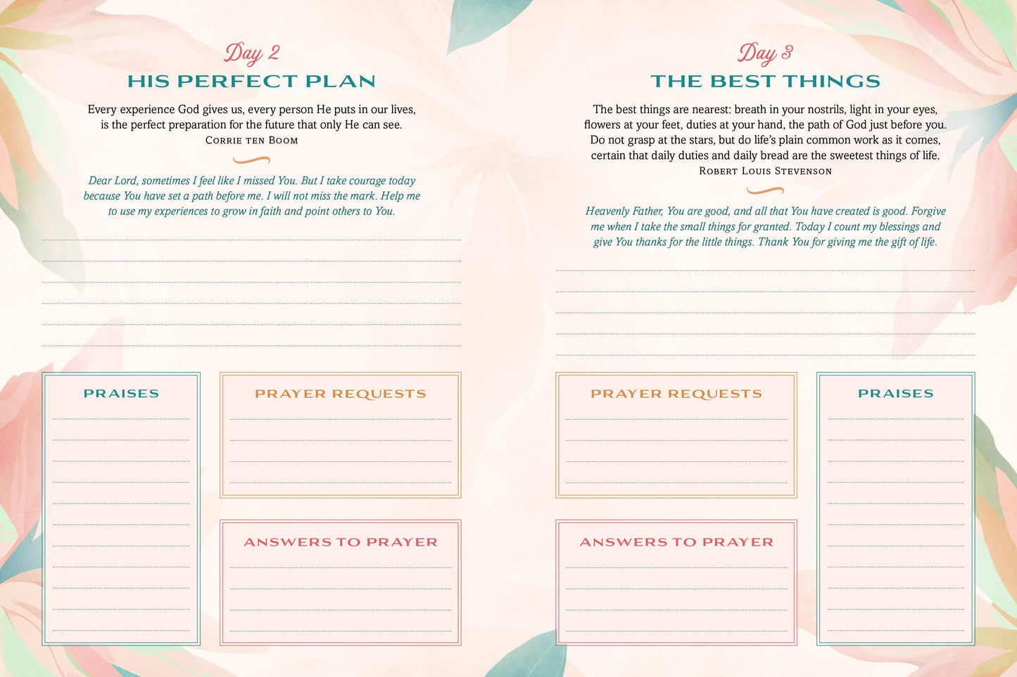 Book - A Year of God's Goodness A Prayer & Praise Tracker for Women