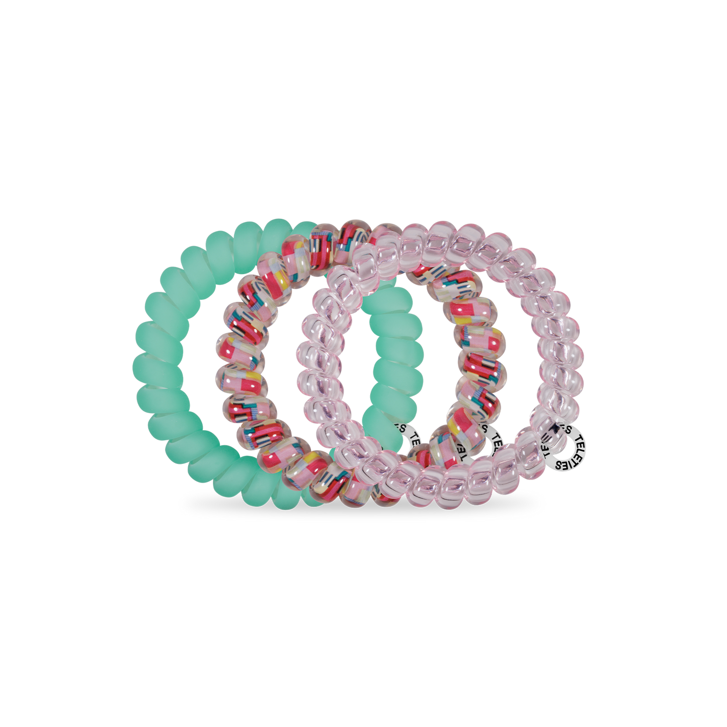 Teleties Large Hair Ties - Spring Splash