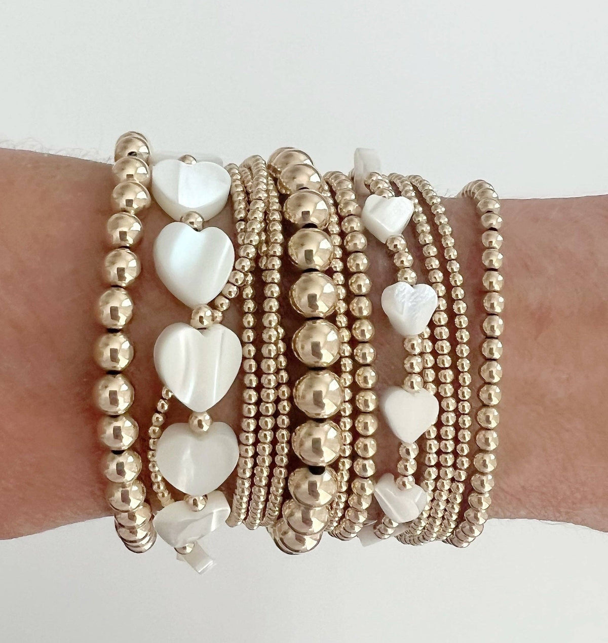 Bracelet - Pippa Heart Pearl