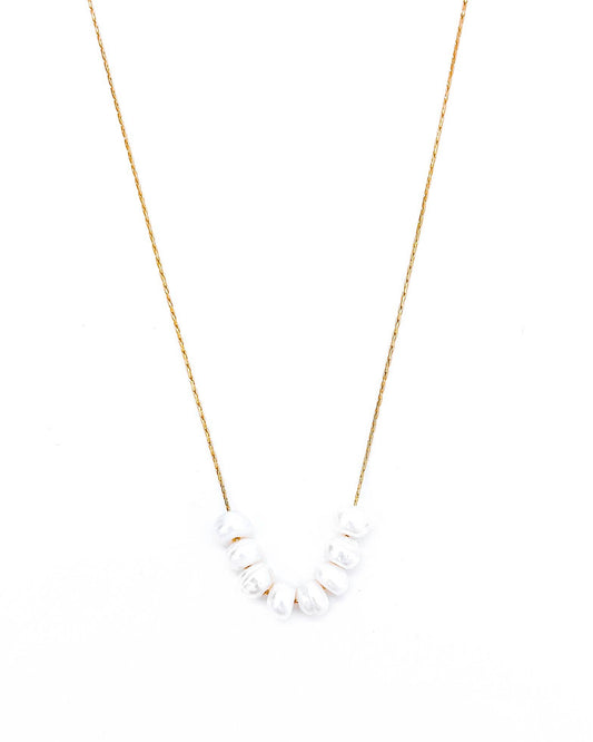 Jewelry | Necklace Pearly Beaded
