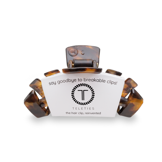 Teleties | Classic Medium Tortoise Hair Clip