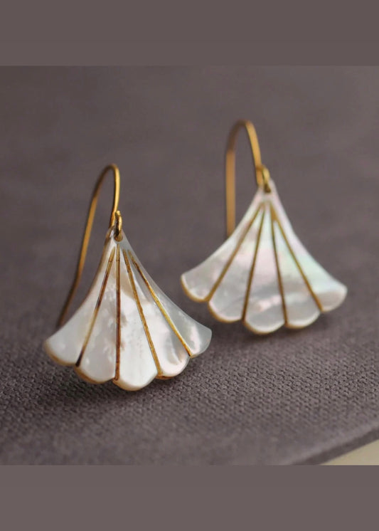 Jewelry | Earrings Mother of Pearl Art Deco