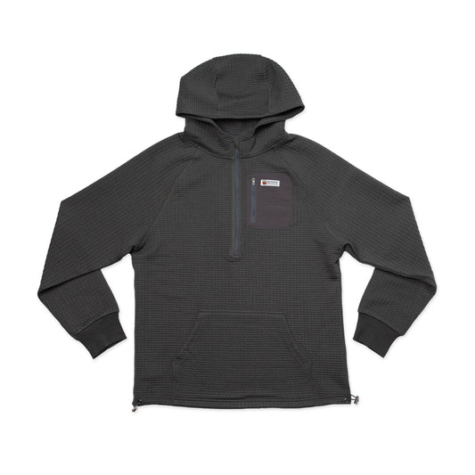 Men's | Waffle Tech Hoodie Carbon