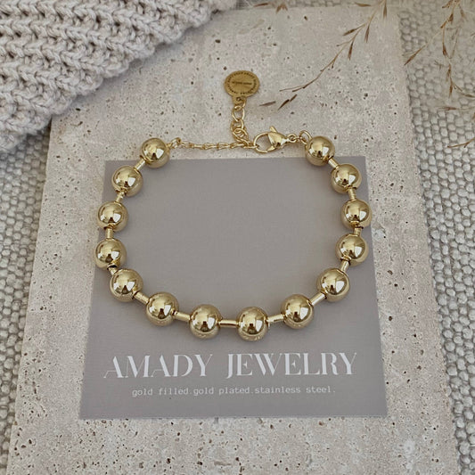 Bracelet - Military Satellite Chain Beaded