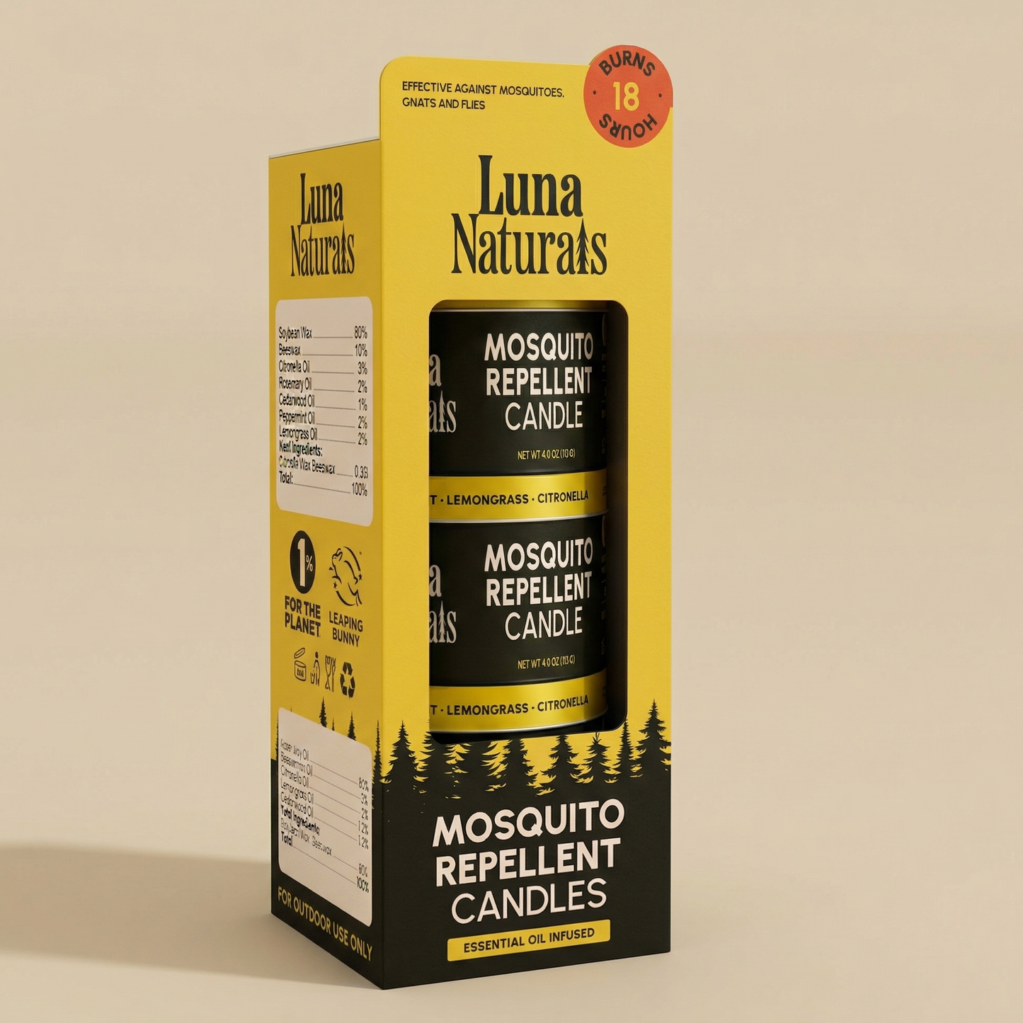 Candle - Mosquito Repellent Citrusy