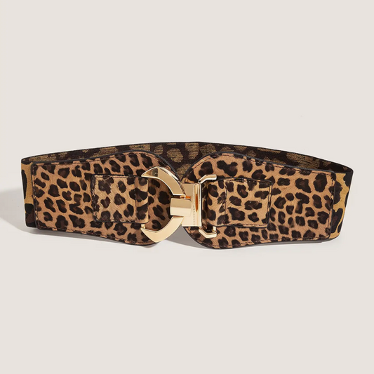 Belt - Leopard Elastic Waist
