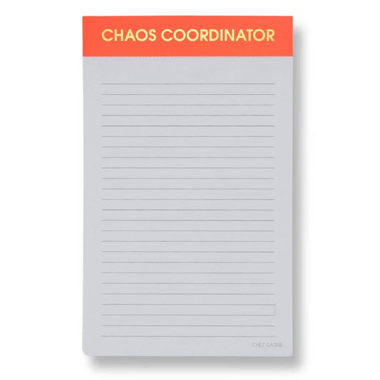 Chaos Coordinator - Lined Notepad 5x8