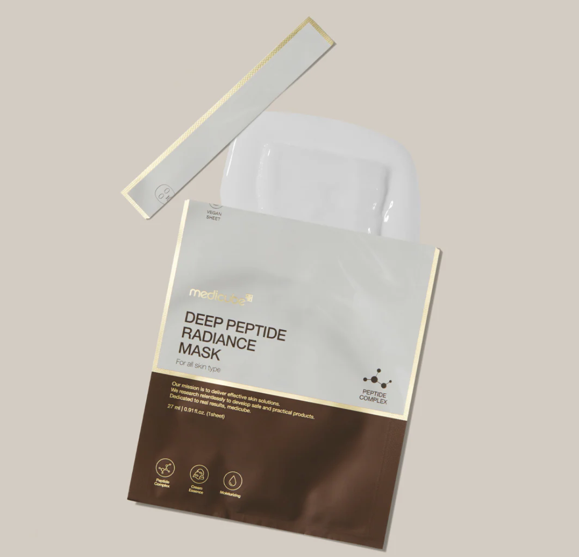 Face Mask - MEDICUBE Deep Peptide Radiance