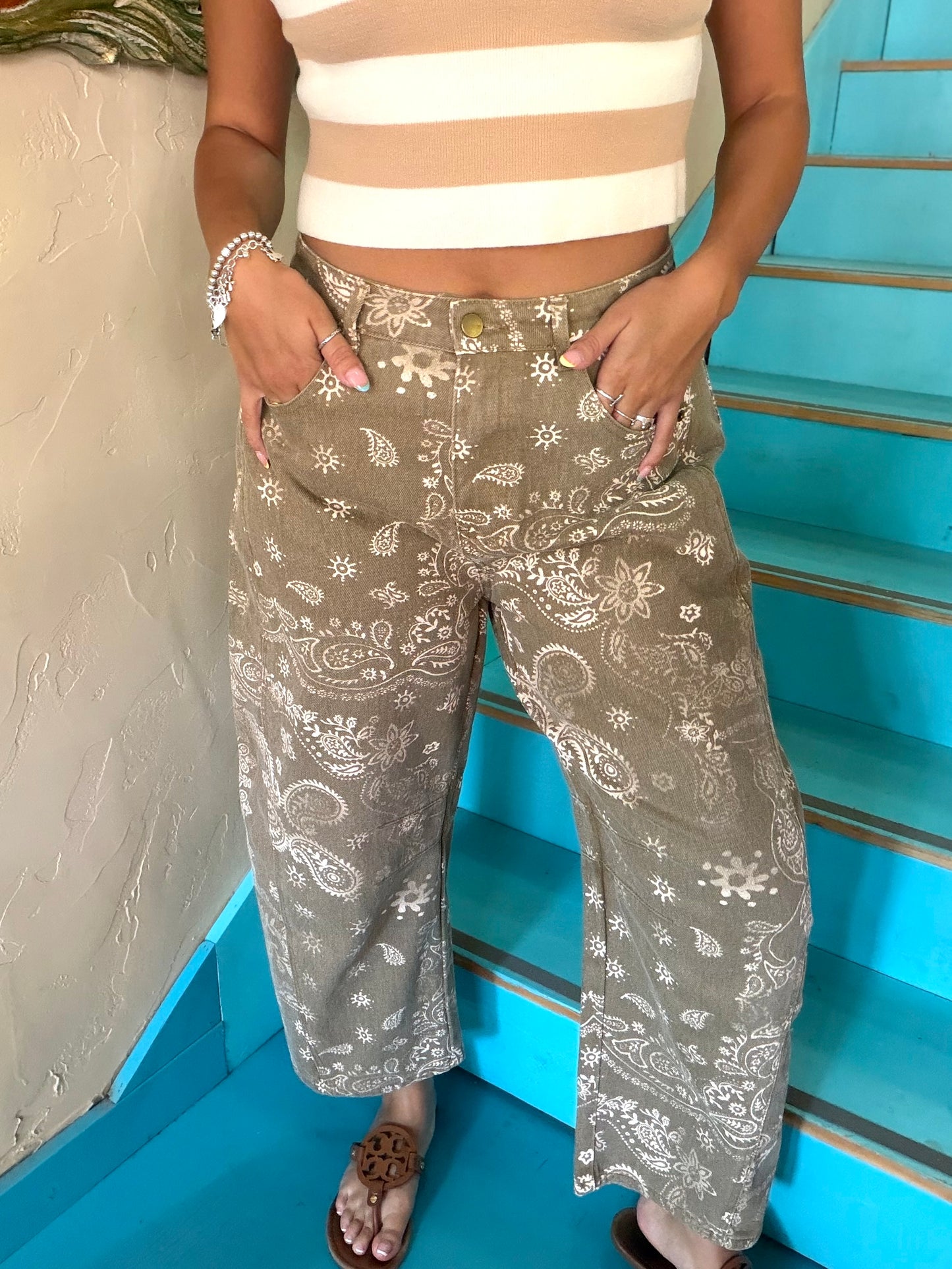 Pants - Desert Paisley Barrel