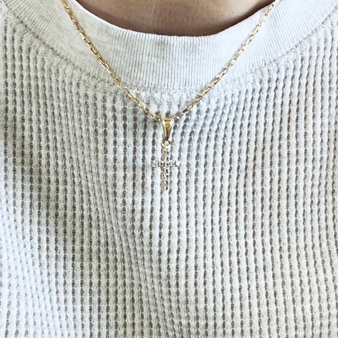 Necklace - Cross Faith Jesus
