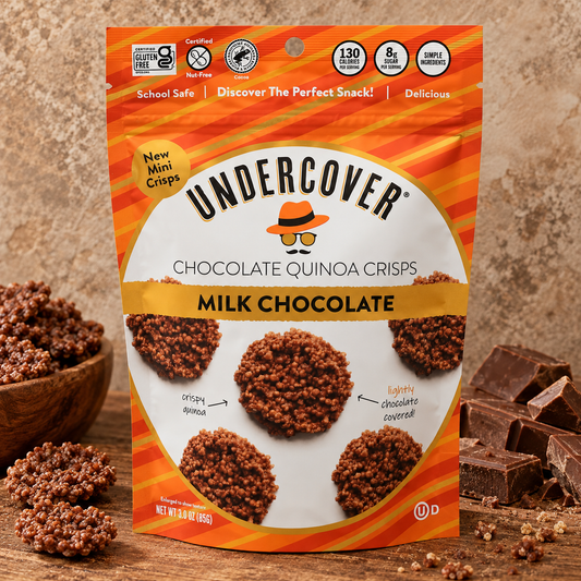 Chocolate - Quinoa Crisps
