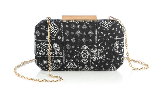 Clutch - Pipa Black Crossbody