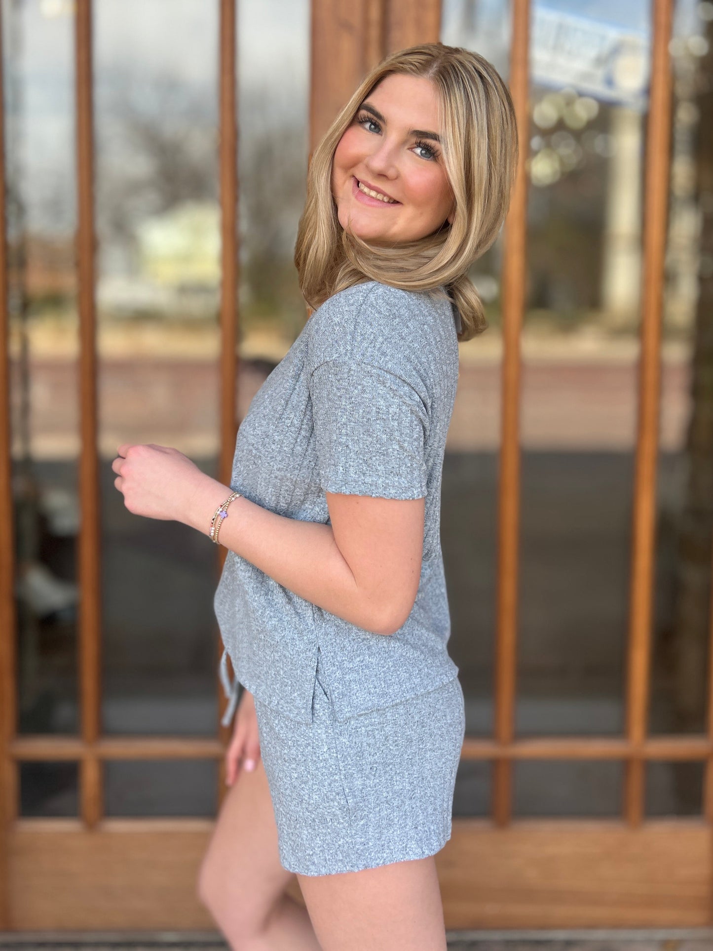 Light Blue Pajama Set