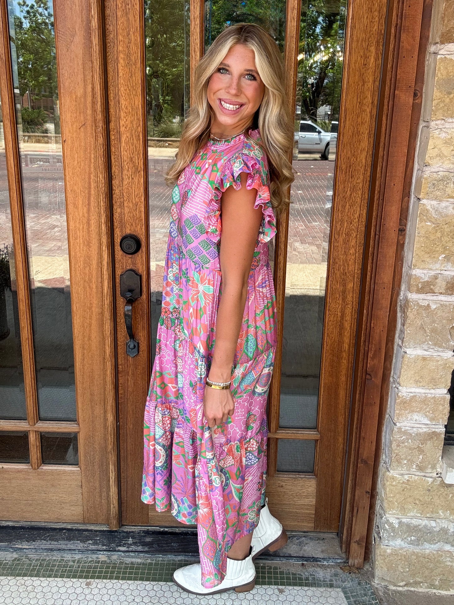 Dress - Pink Paradise Maxi