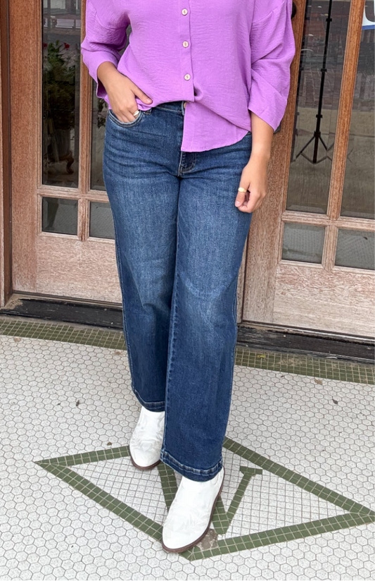 Bottoms | KUT From The Kloth Jeans Pattie High Rise Straight Leg