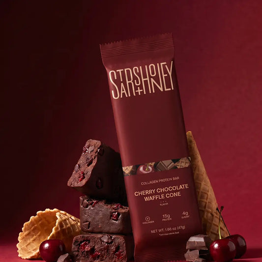 Protein Bar - Cherry Chocolate Waffle Cone