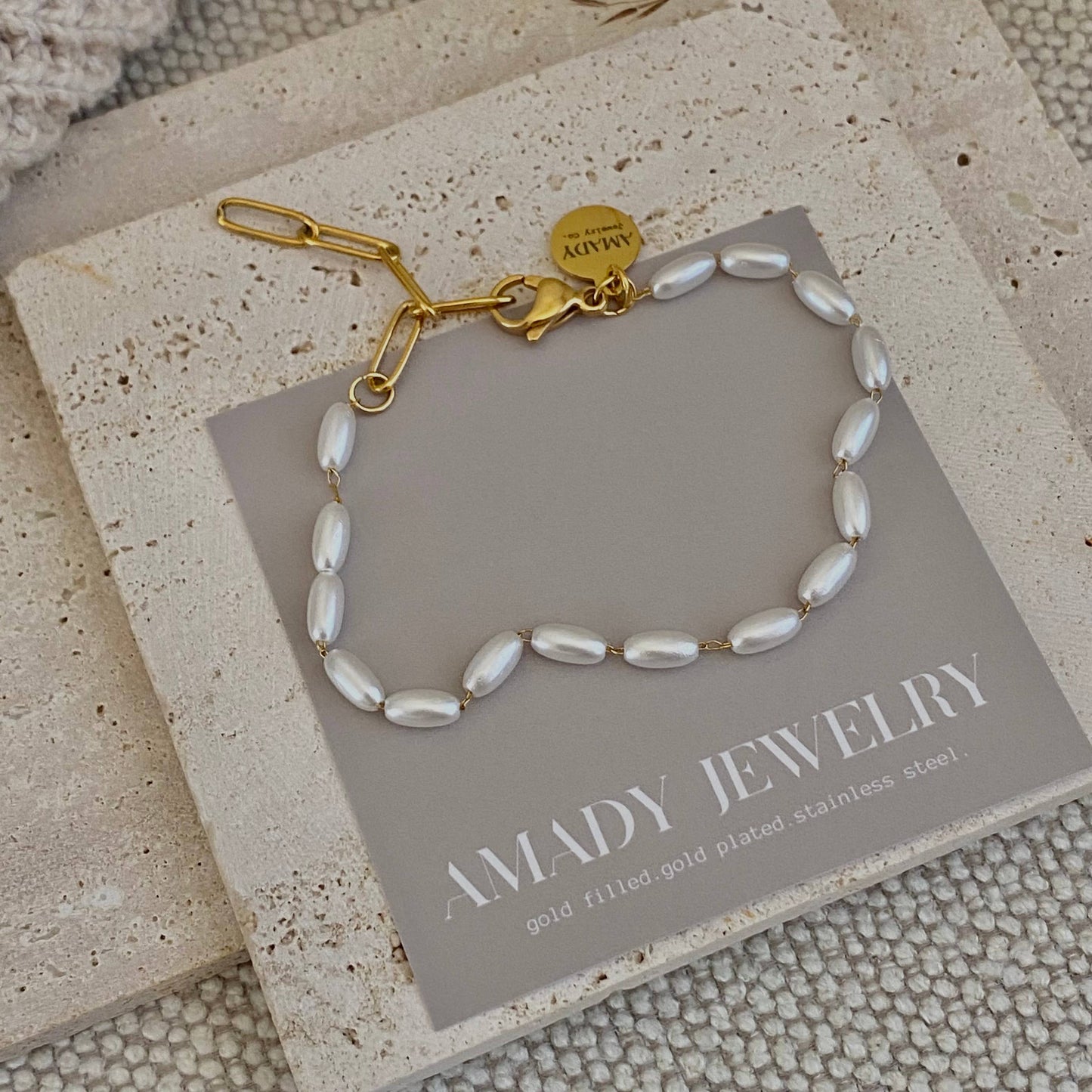 Bracelet - Layering Gold Plated Charm