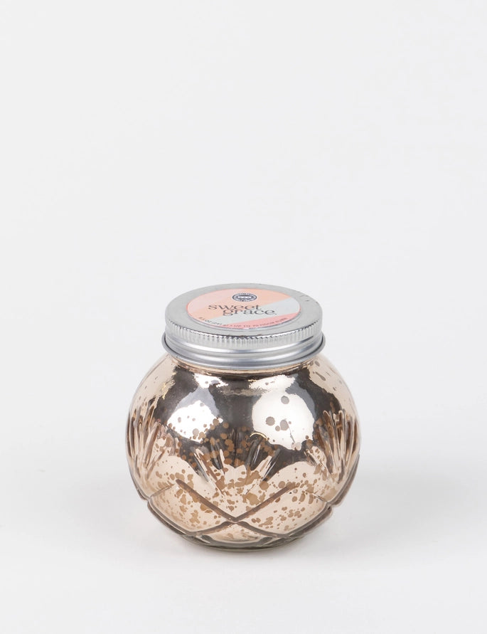 Candle - Bridgewater Sweet Grace Mercury Glass