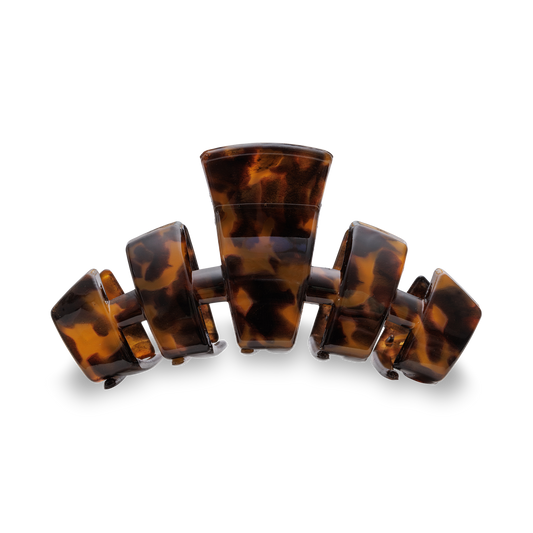 Teleties Large Classic Hair Clip - Tortoise