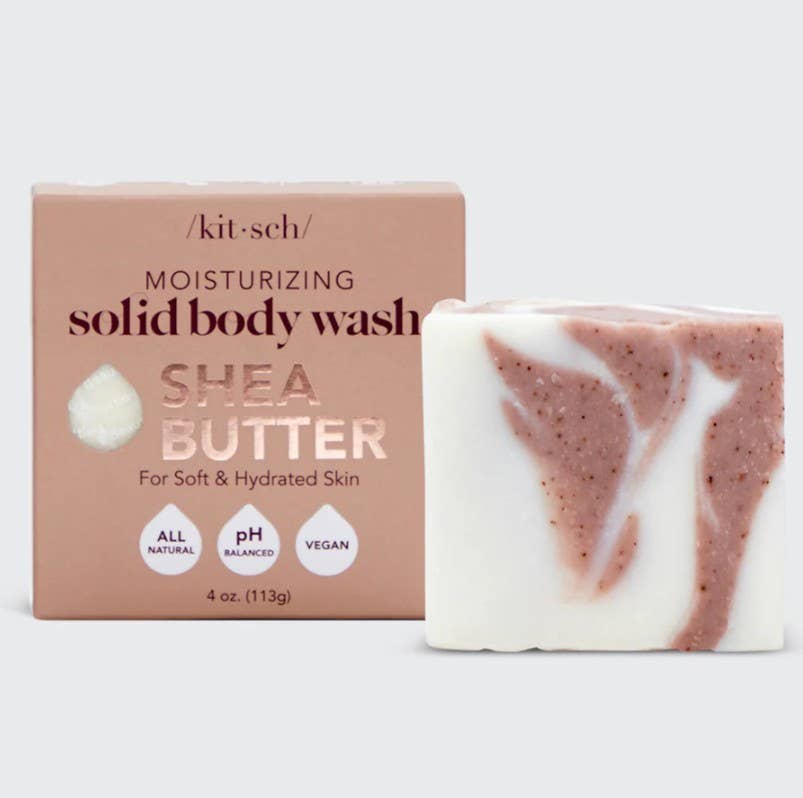 Body Wash - Kitsch Shea Butter Exfoliating Bar