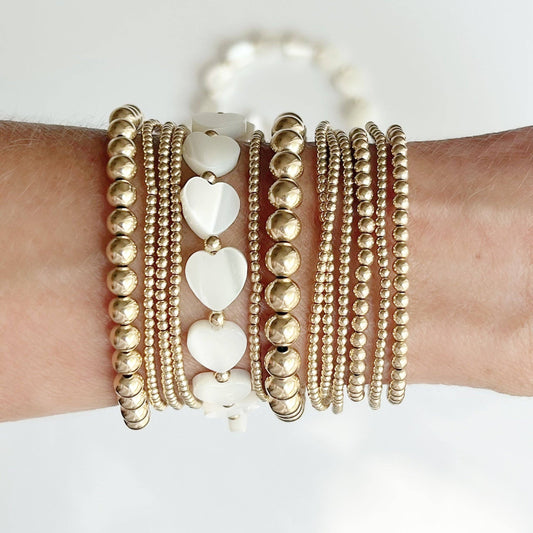 Bracelet - Pippa Heart Pearl
