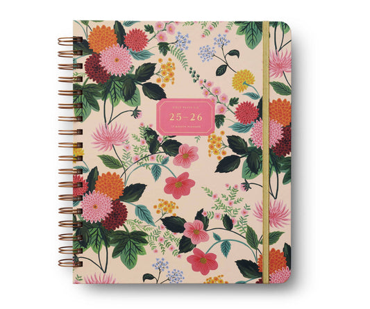 Stationery | Planner 2026 Dahlia 17-Month Academic Hardcover Spiral