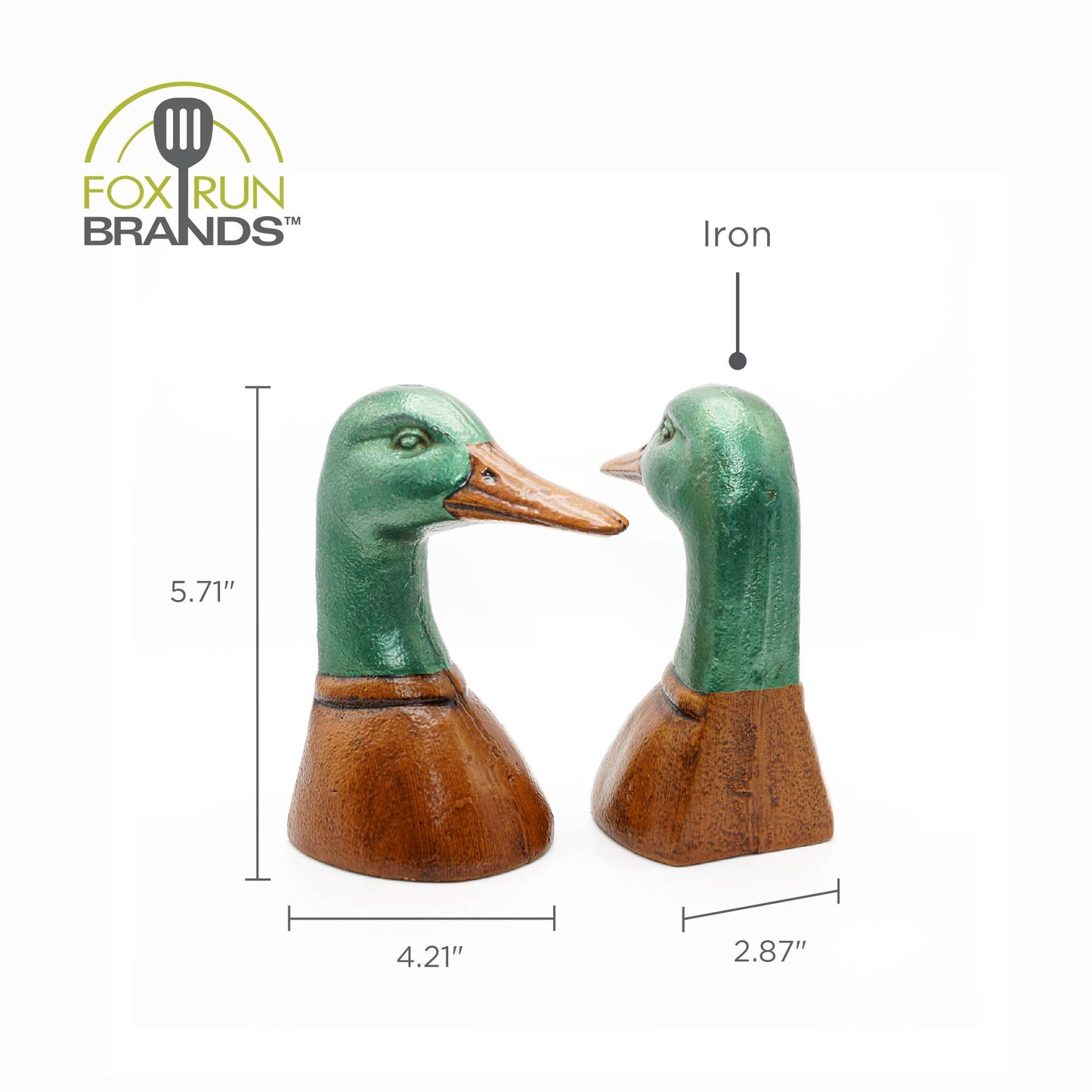 Bookend - Fox Run Duck Decorative