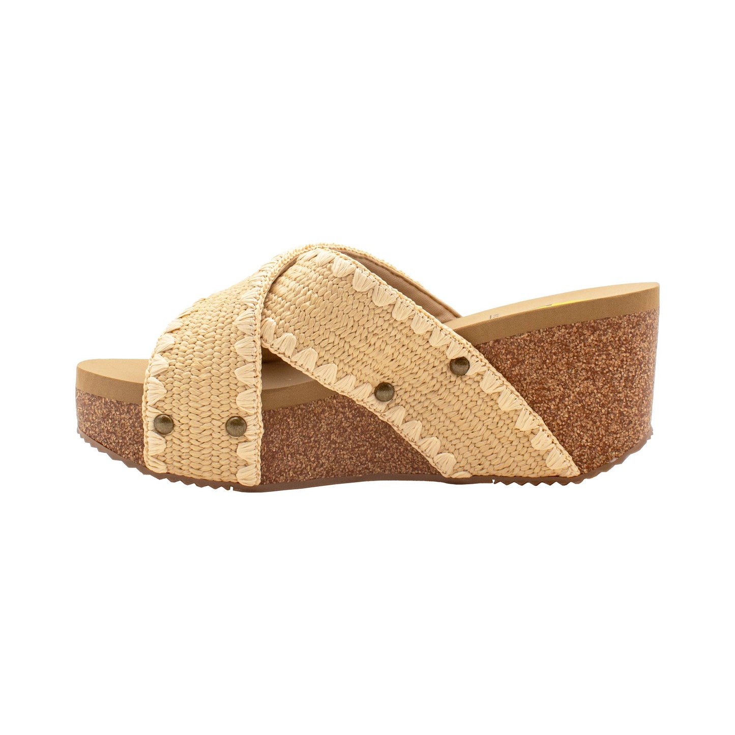Antigua Natural Raffia Sandal