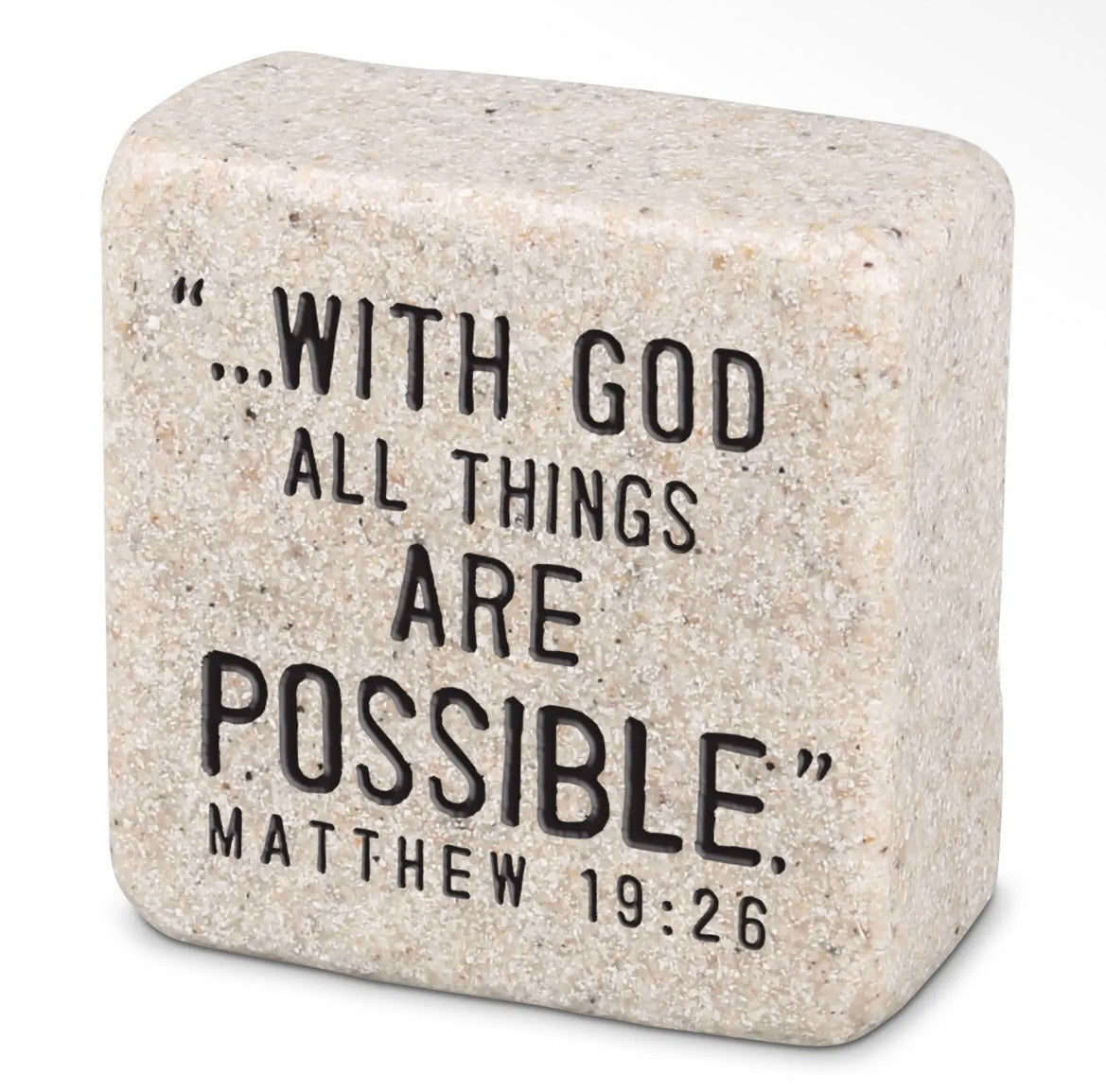 Stone - With God All Things Are possible
