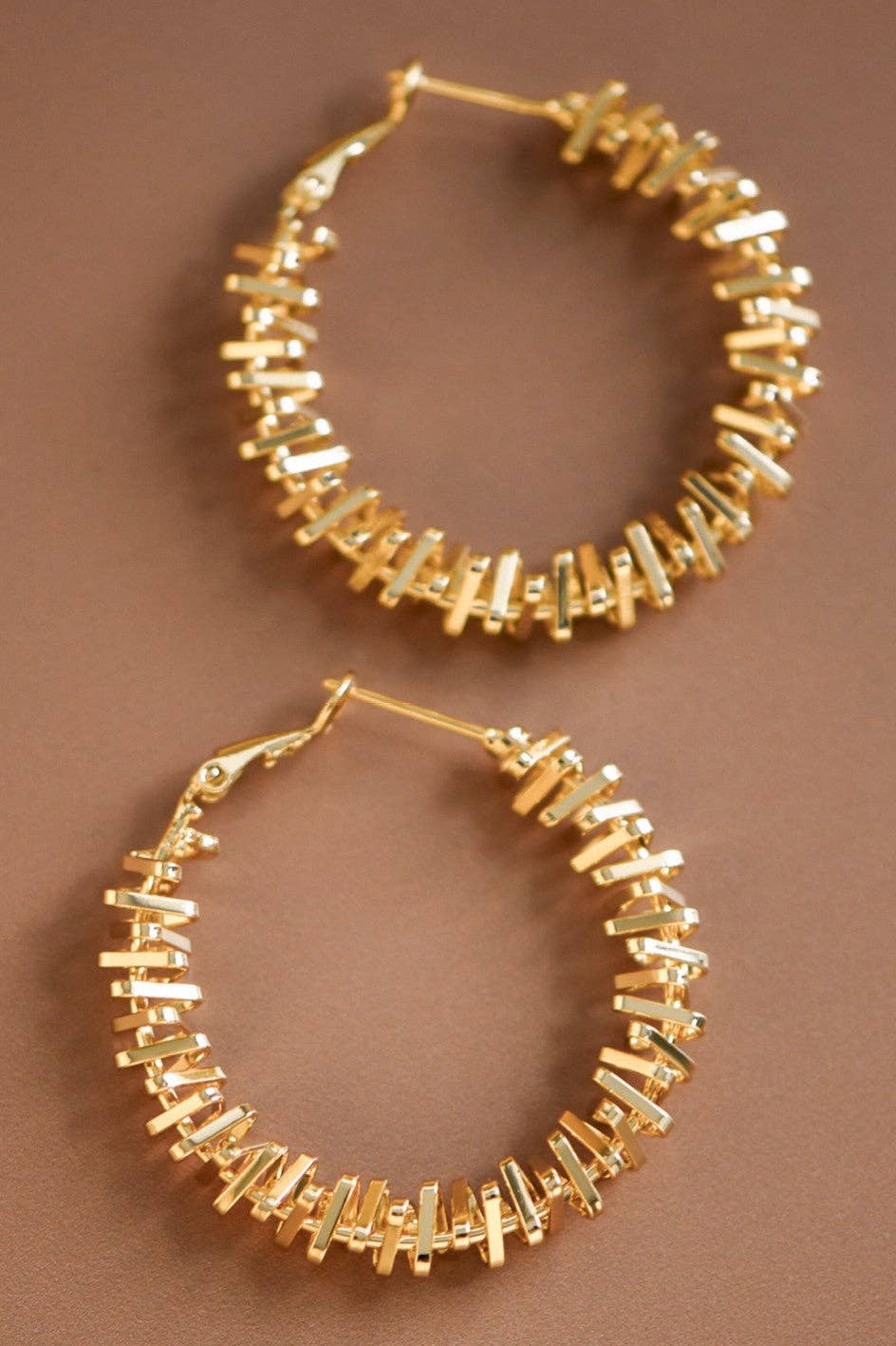 Earrings - Gold PVD Plated Hoop