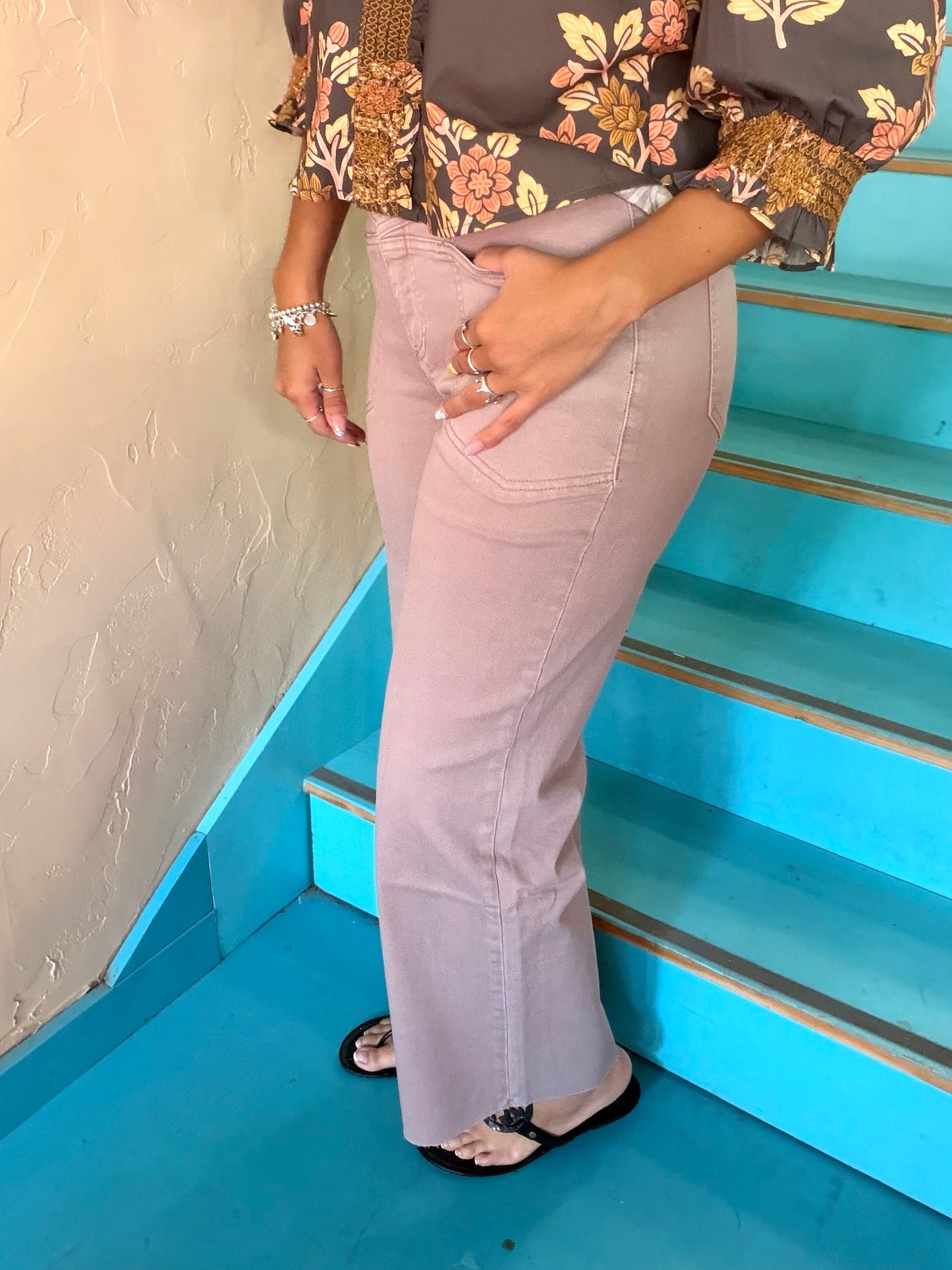 Jeans - Martini High Rise Wide Leg