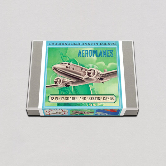 Stationery | Greeting Card Aeroplanes Everyday Boxed