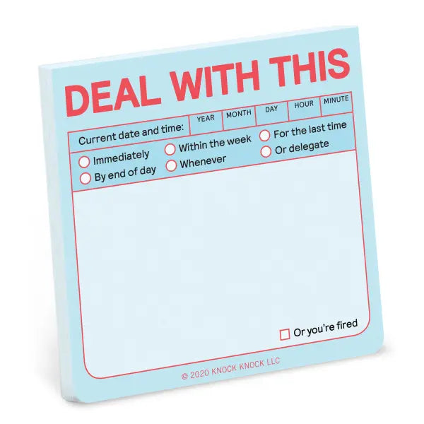 Stationary - Deal With This