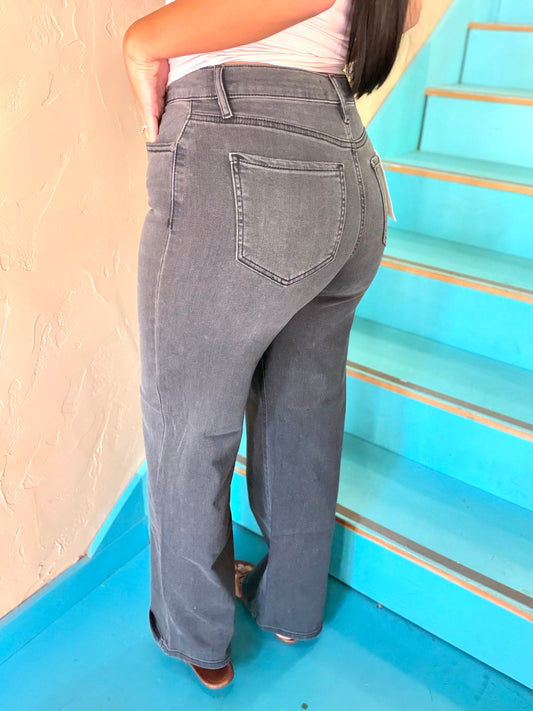 Pants - Black High Rise Dad Jeans