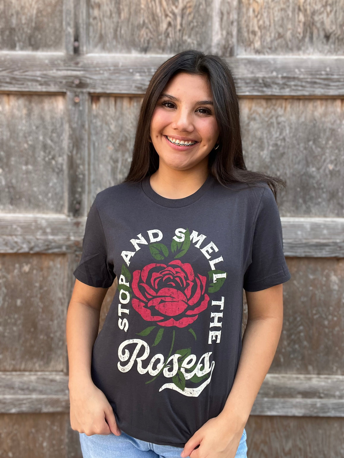 Graphic Tee | Stop And Smell The Roses Tee