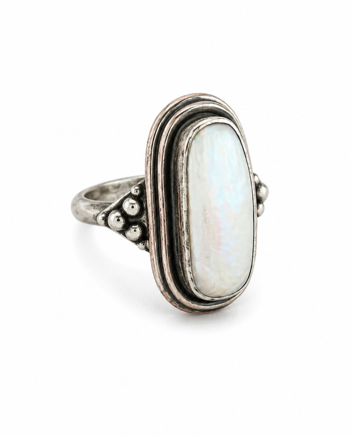 Ring - 925 Sterling Silver Crystal