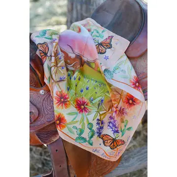 Accessories | Wild Rag Scarf The Lone Star State Inspired Wild Rag Texas Silk Scarf