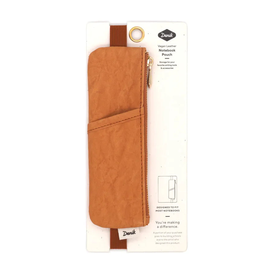 Notebook Pouch | Caramel Crinkle