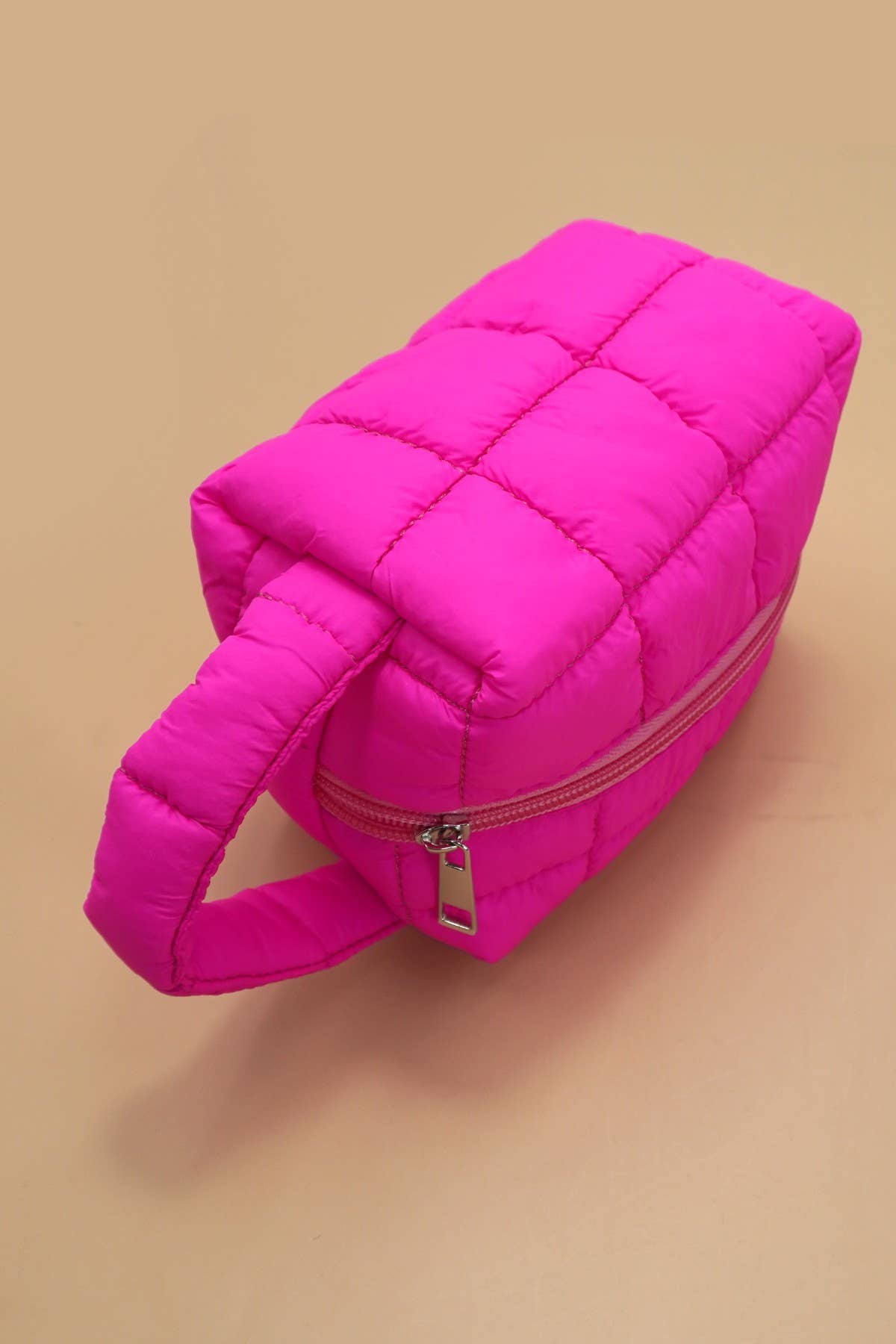 Cosmetic Bag- Quilted Puffy