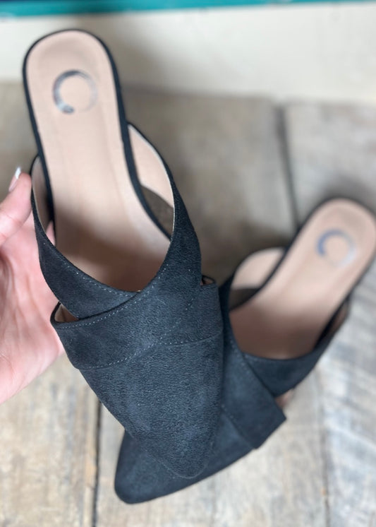 Women's Black Giada Mule