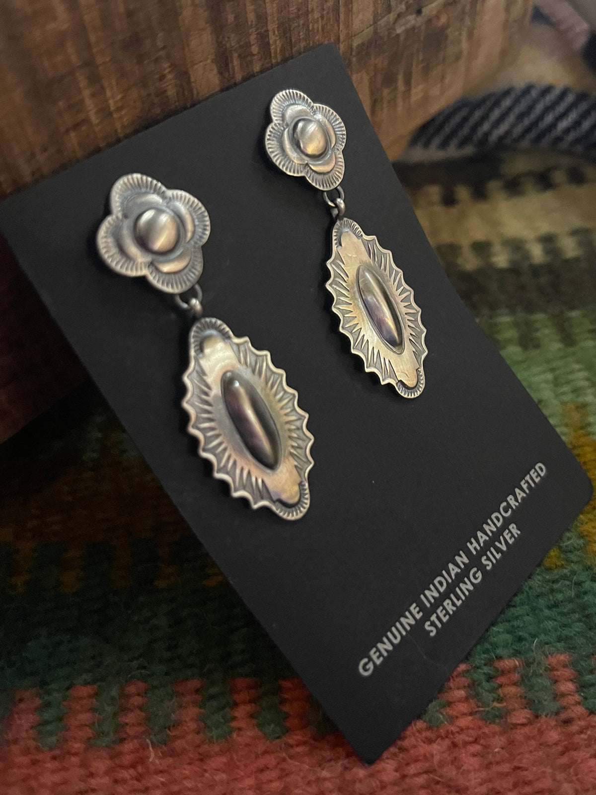 Earrings | Genuine Indian Handcrafted Sterling Silver