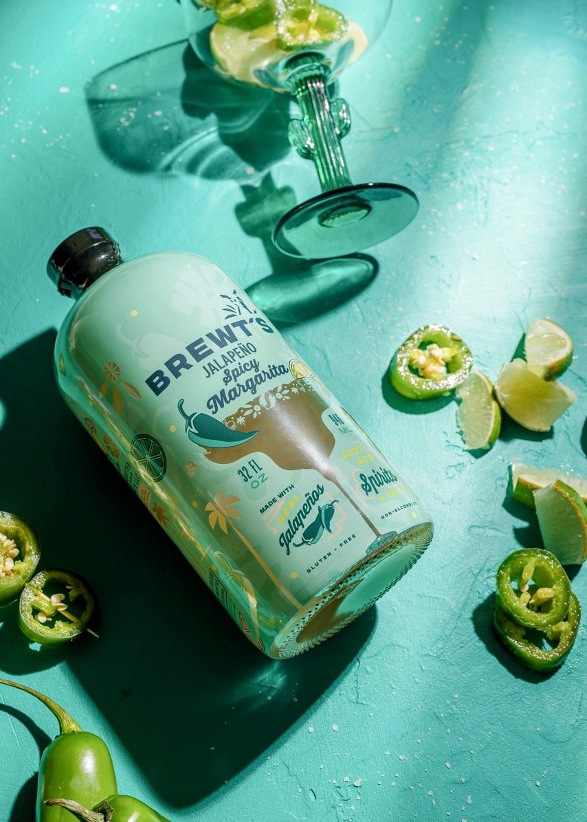 Pantry | Brewt’s Spicy Jalapeno Margarita Drink Mix (32oz)