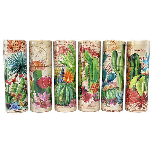 Candle | Matchboxes Cactus Garden Tube