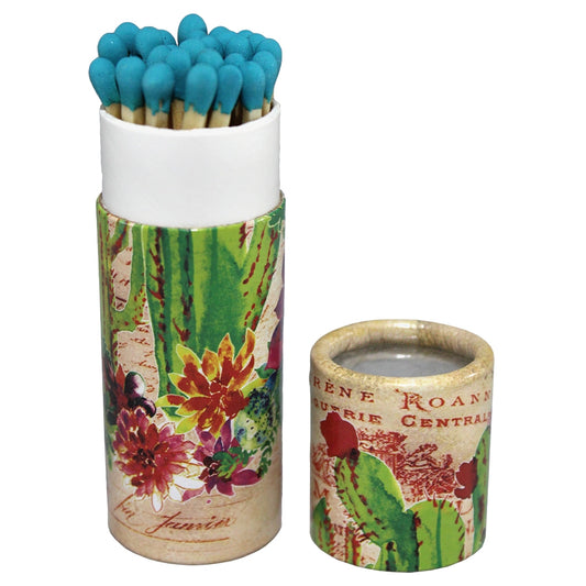 Candle | Matchboxes Cactus Garden Tube