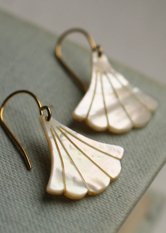 Jewelry | Earrings Mother of Pearl Art Deco