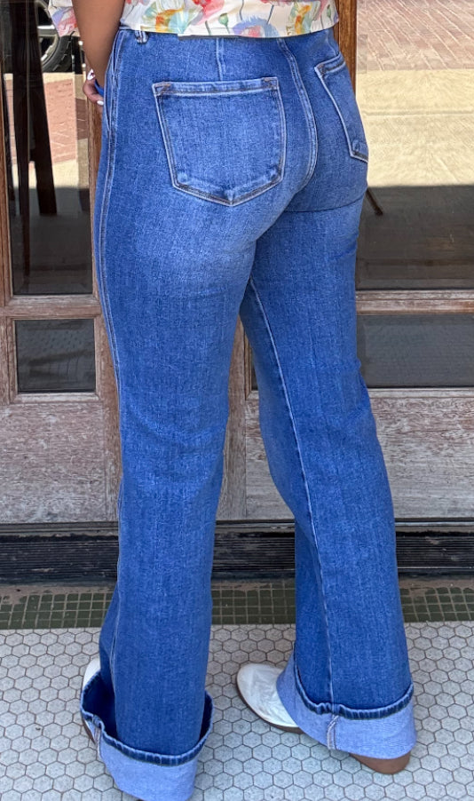 Bottoms| Kancan Ultra High Rise Holly Flare